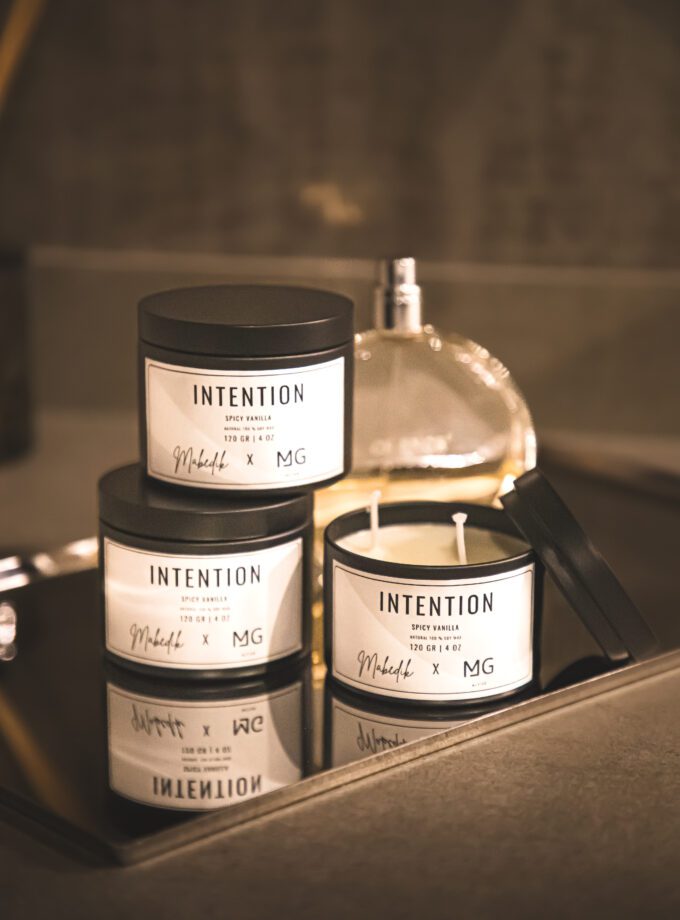 INTENTION practice candle