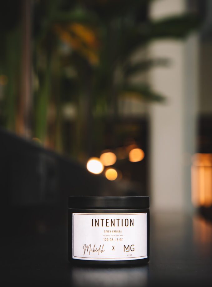 INTENTION practice candle