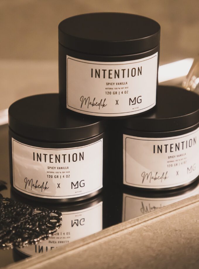 INTENTION practice candle