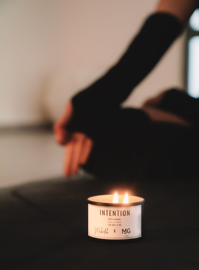 INTENTION practice candle